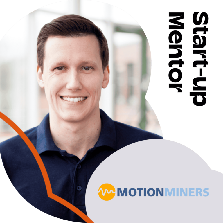 Sascha Feldhorst, Co-Founder & COO MotionMiners, innoclub Mentor