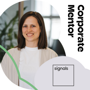 Christina Schlüter (Foto) ist Senior Innovation Manager bei SIGNALS, dem Innovation Hub der SIGNAL IDUNA, sowie Mentorin im innoclub